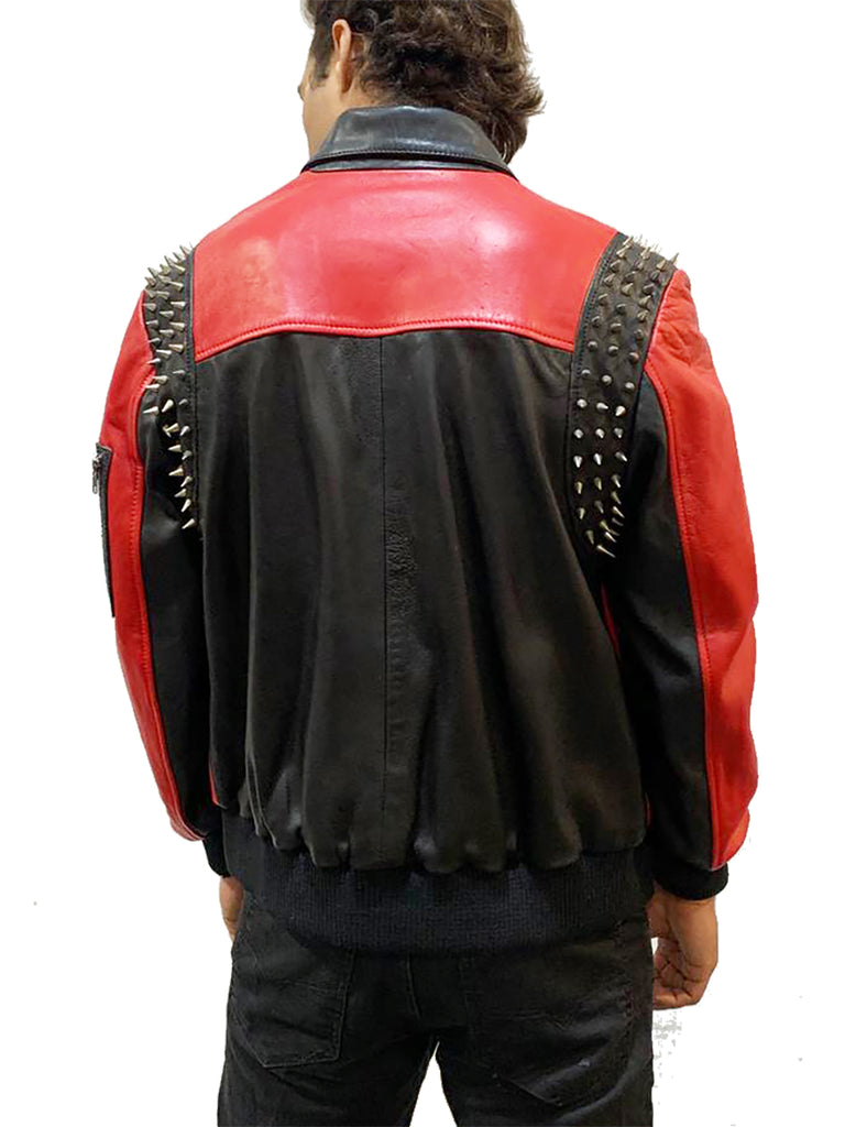 Designer Bomber with Spike and Big Pockets -