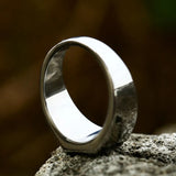 Bone Viking Vintage Punk  Stainless Steel Unisex Ring