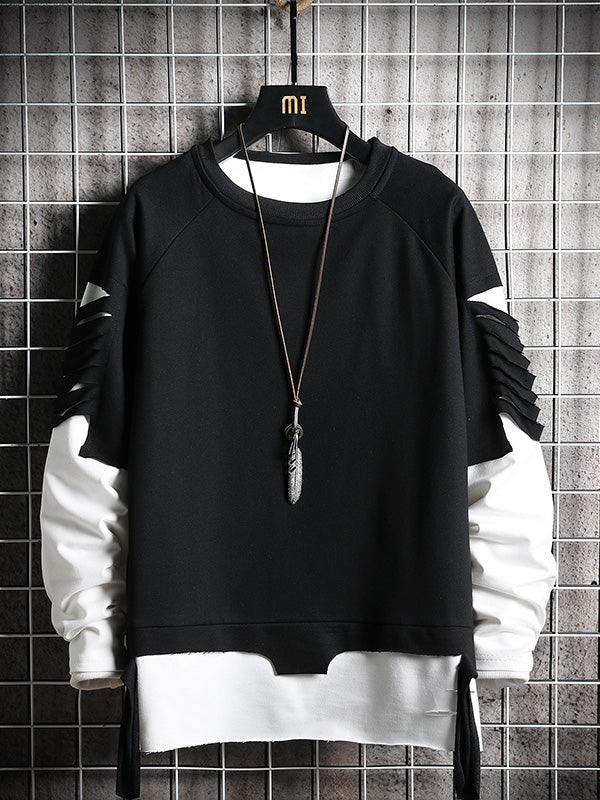 Spring and autumn sweater men's hooded Korean version of the trend of students personality color hoodie printed letter coat