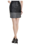 Leather Women Hem Skirt , Women Leather Skirt - CrabRocks, LeatherfashionOnline
 - 2