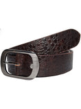 Designer Abstract Bubbles Printed Leather Mens Casual Belt , Mens Leather Belt - CrabRocks, LeatherfashionOnline
 - 2