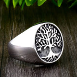 Vannamoda  life tree men's ring stainless steel fashion jewellery- Best Seller