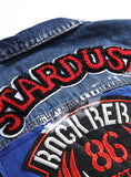 3007 New Coming Best Price Men Badge Patch Jacket