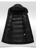 Winter Casual Hood Slim Cotton Outwear Jacket Men's Coat