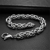 High Quality Latest Design Custom Length Men's 316l Stainless Steel Bracelet Bangle