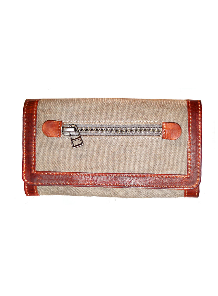 Olsen Women Vintage Leather Wallet- New