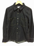 Limited Edition Hand Painted Maa Durga  face  Denim Jacket