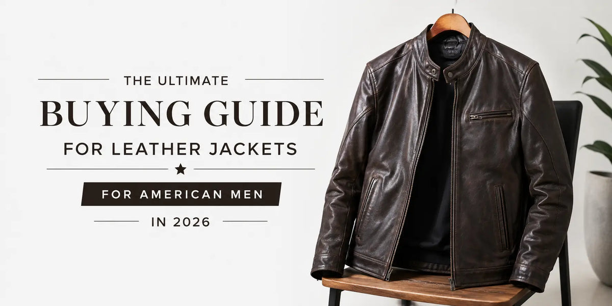 The Ultimate Buying Guide for Leather Jackets for American Men in 2026