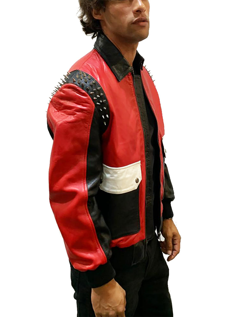 Designer Bomber with Spike and Big Pockets -