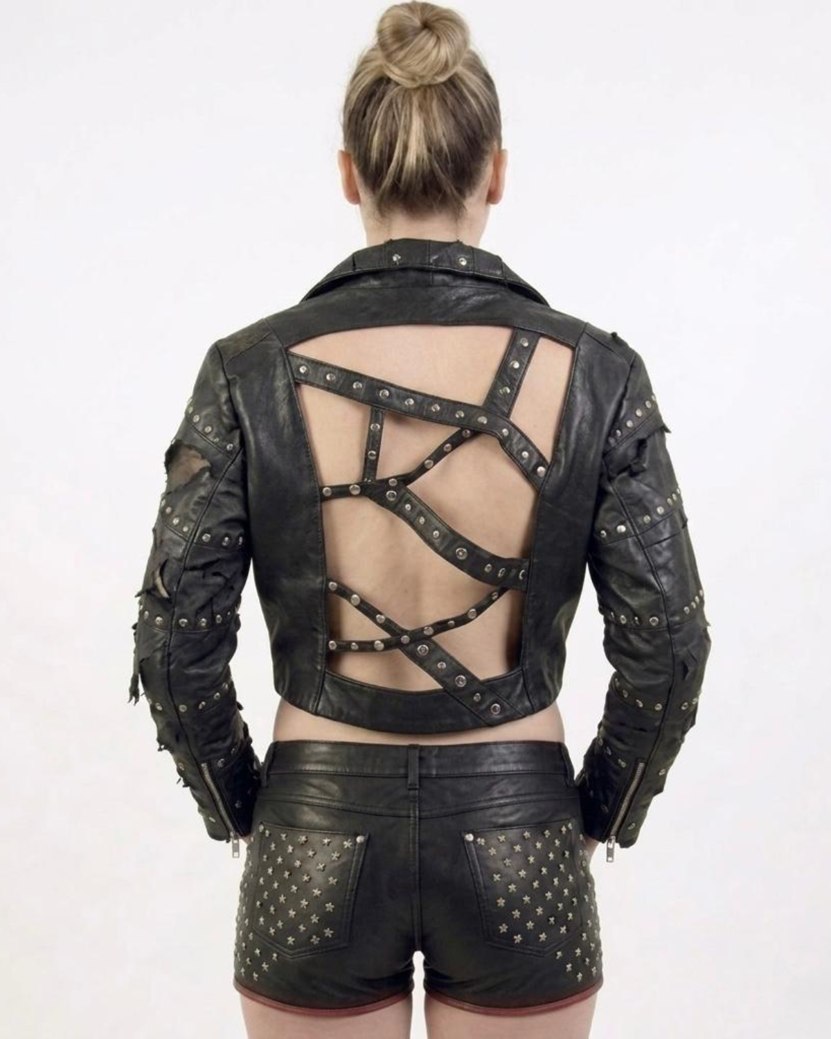 Women Leather Katchra Wash Jacket - Best Seller