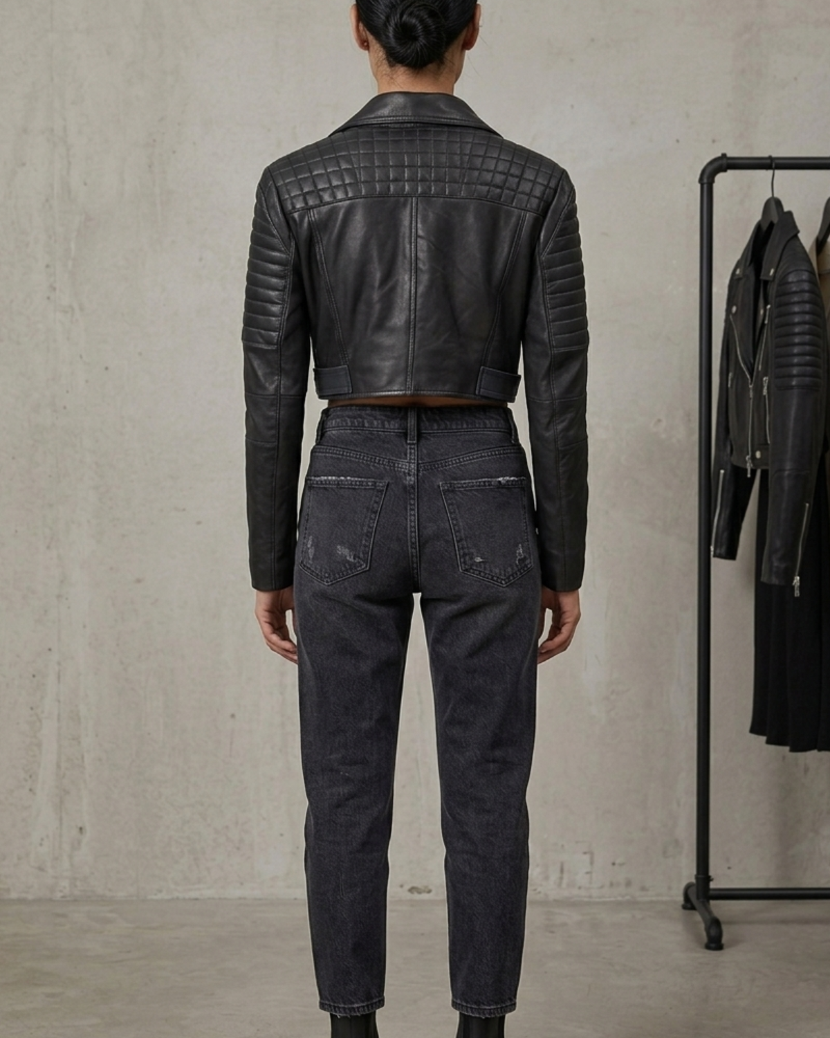 Short Bolero biker Jacket 
