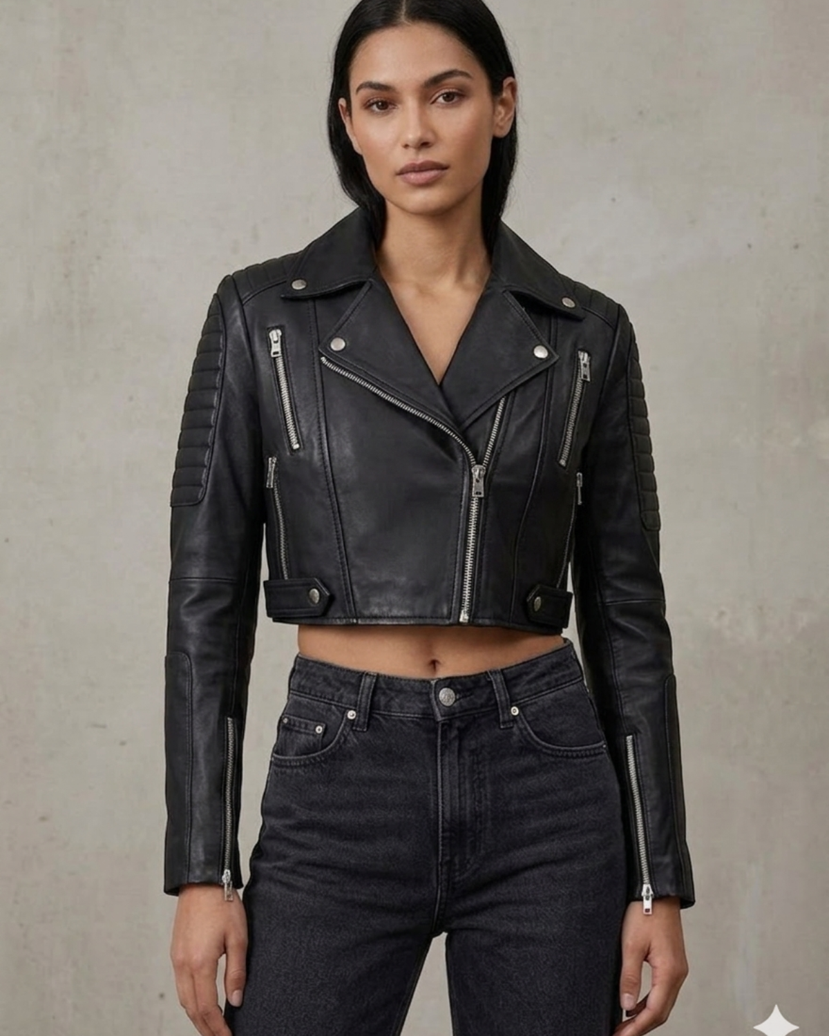 Short Bolero biker Jacket 