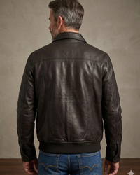 Black classic mens Bomber 