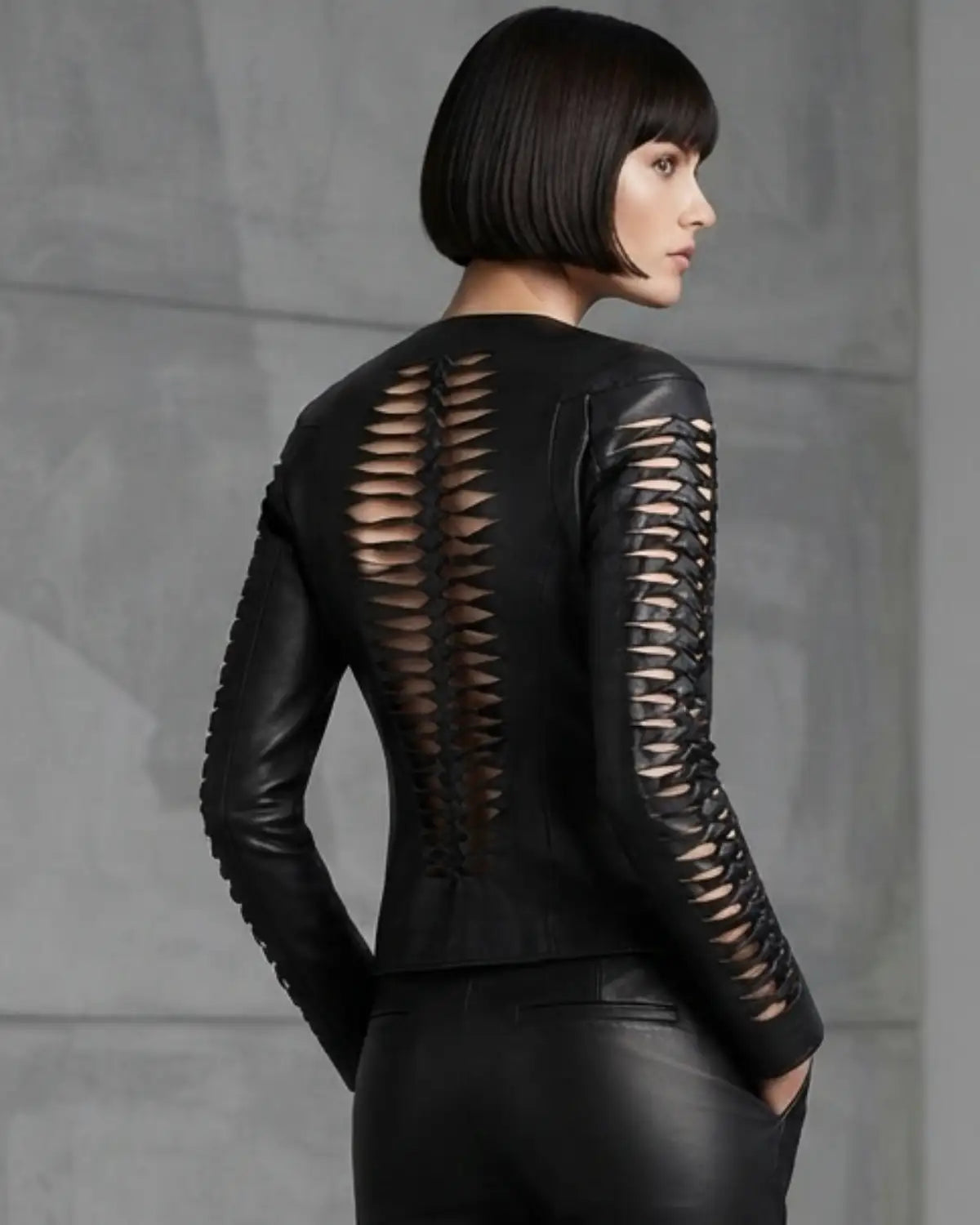 Oliver - "Twist n Turn" Women Leather Jacket