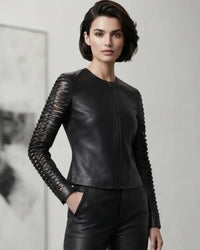Oliver - "Twist n Turn" Women Leather Jacket