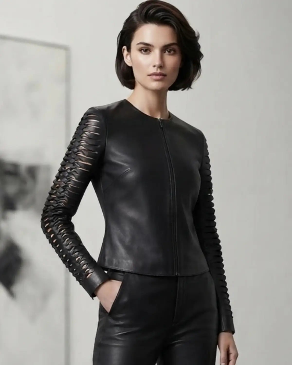 Oliver - "Twist n Turn" Women Leather Jacket