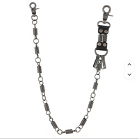 Punk Rock Hip Hop Jeans & Trouser Chain with Heavy-Duty Lobster Clasps
