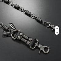 Punk Rock Hip Hop Jeans & Trouser Chain with Heavy-Duty Lobster Clasps