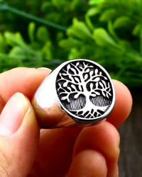 Vannamoda  life tree men's ring stainless steel fashion jewellery- Best Seller