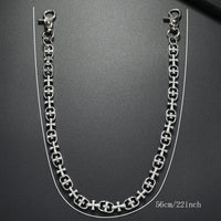 Best Seller Cross Loop Punk Rock Hip Hop Jeans & Trouser Chain with Heavy-Duty Hooks to Hold on Jeans Loops
