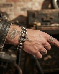 Hot Sale Heavy-Duty Motorcycle Chain Bracelet – Stainless Steel Biker Jewelry