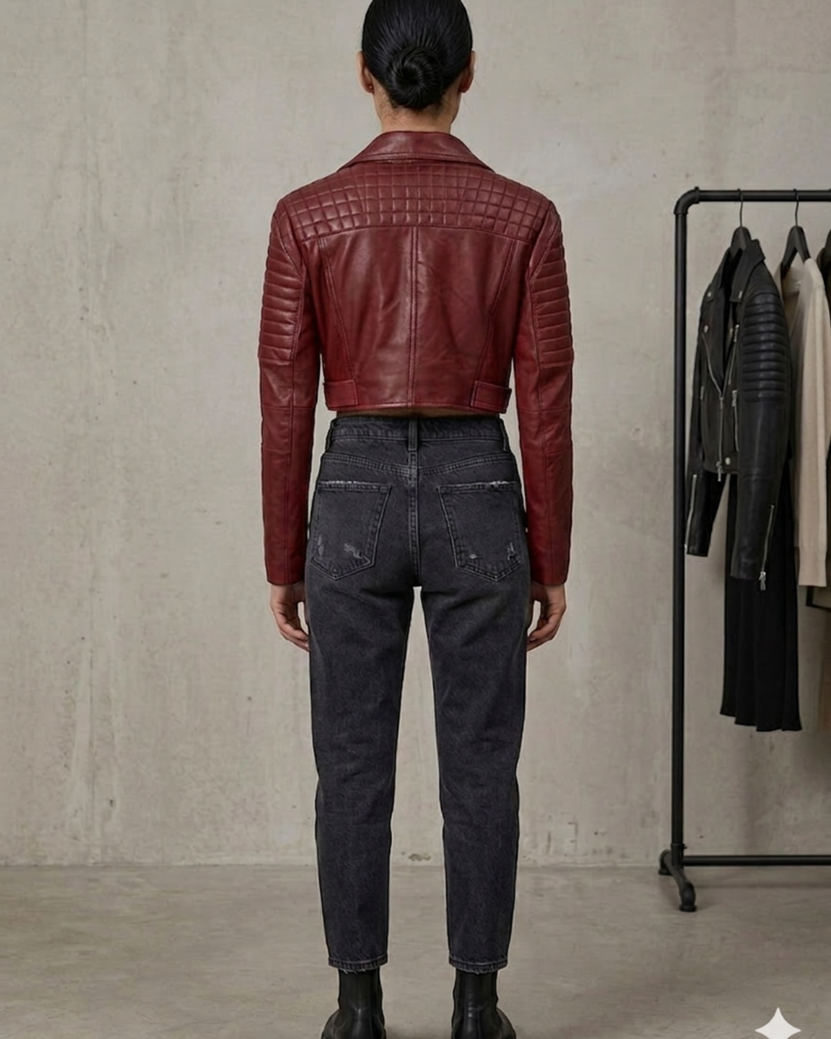 Short Bolero biker Jacket 