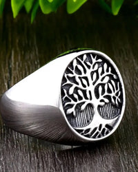 Vannamoda  life tree men's ring stainless steel fashion jewellery- Best Seller