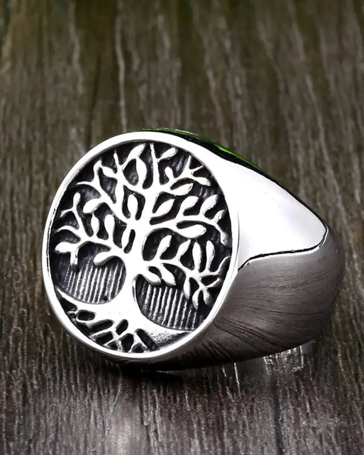 Vannamoda  life tree men's ring stainless steel fashion jewellery- Best Seller