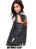 Ladies Jean Jacket Girls, cut at back and sleeve , Embroidered Jacket For Women Collection