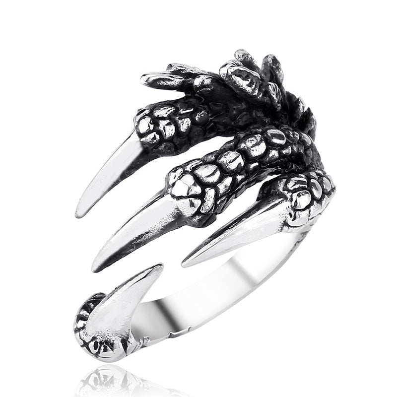 Vannamoda Claws Men jewellery dragon claw  ring stainless steel Uni Sex  fashion titanium ring