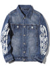 New Design Hot Sales Printing Jacket Street wear Denim Wear