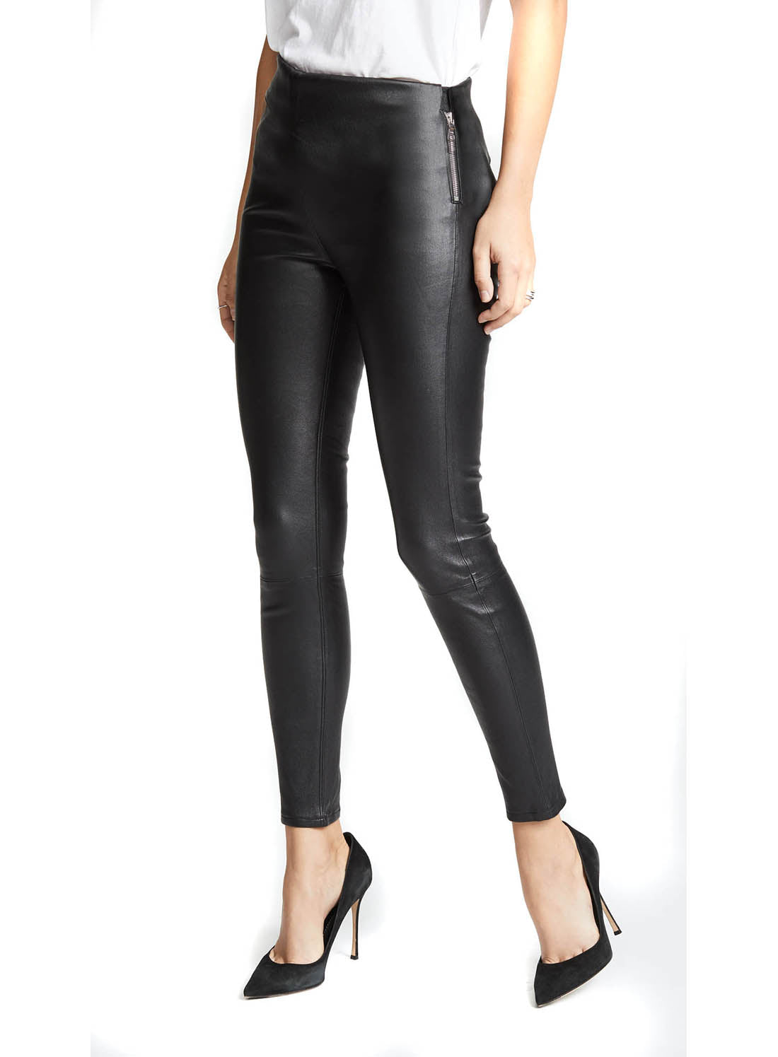 Limca Stretch leather Leggings