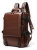 Hot Selling 15 inch Men's backpack 8985 genuine leather laptop bag male computer backpacks