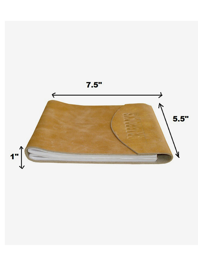 Leather Crunch Short Personal Journal/ Diary , Accessories - CrabRocks, LeatherfashionOnline
 - 3