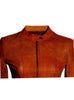 VannaModa Designer Perforated Leather Women Jacket
