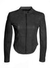 VannaModa Designer Perforated Leather Women Jacket