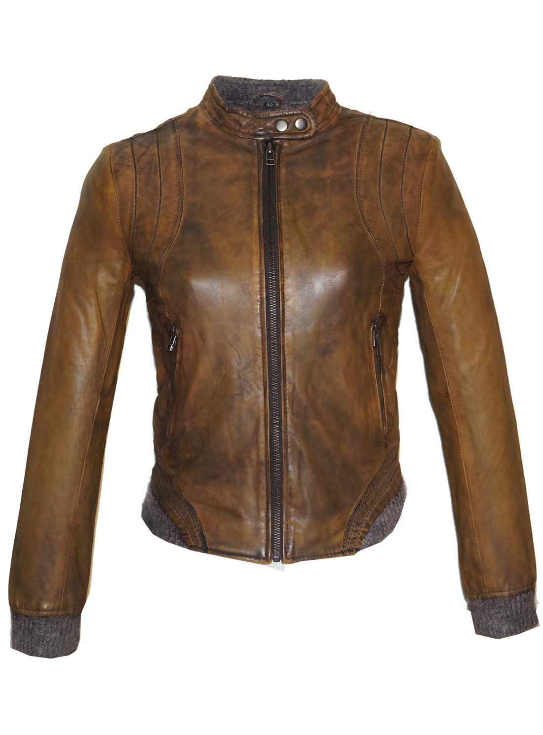 CrabRocks Dip Dyed Bomber with Wool 3D 140