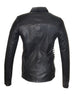 VERA WOMAN LEATHER SHIRT WITH LEATHER CONTRAST WEAVE