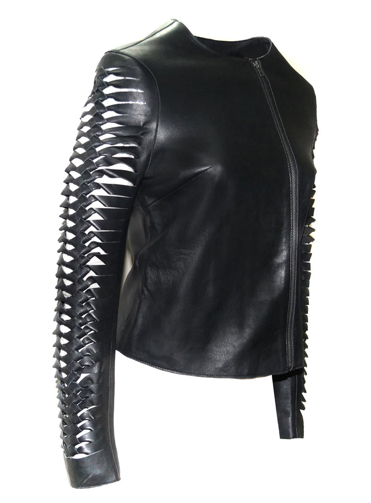 Oliver - "Twist n Turn" Women Leather Jacket