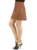 Real Leather Short Skirt , Women Leather Skirt - CrabRocks, LeatherfashionOnline
 - 2