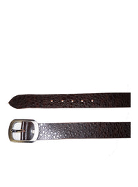 Designer Abstract Bubbles Printed Leather Mens Casual Belt , Mens Leather Belt - CrabRocks, LeatherfashionOnline
 - 3
