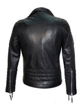 Leather Washed Vintage Men Jacket