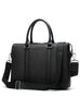 Real Leather Hard Case Messenger Cum Tavelling Representative Leather Bag