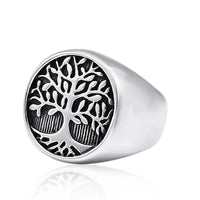 Vannamoda  life tree men's ring stainless steel fashion jewellery- Best Seller