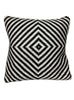 Laila   Woven  Leather cushion cover