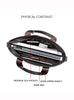 Trendy Good Leather Brief Cases For Mens Fashion Office Briefcase Bags