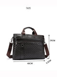 Trendy Good Leather Brief Cases For Mens Fashion Office Briefcase Bags