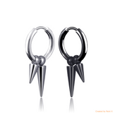 Cool Vintage Punk / Gothic/ Rock  Spike Stainless Steel Ear Ring best Seller