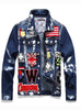 3007 New Coming Best Price Men Badge Patch Jacket