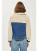 9062 Fur Jean Jacket Woman,Woman Denim Jacket Fur Lining-Warm Jacket  Collection